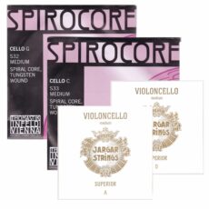 Custom Sets Jargar Superior/Spirocore Tungsten Cello Strings
